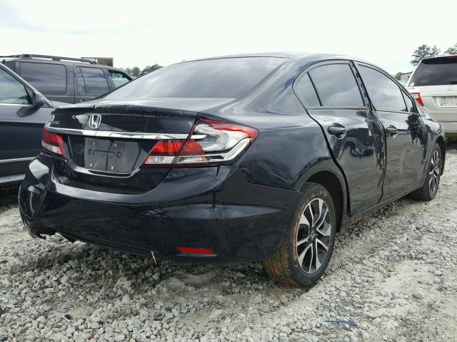 2HGFB2F82EH558322 - 2014 HONDA CIVIC EX შავი ფოტო 4
