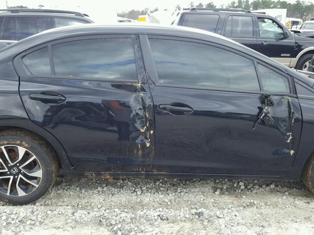 2HGFB2F82EH558322 - 2014 HONDA CIVIC EX შავი ფოტო 9