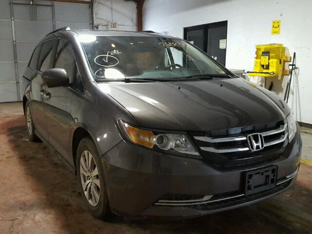 5FNRL5H6XGB004038 - 2016 HONDA ODYSSEY EX GRAY photo 1