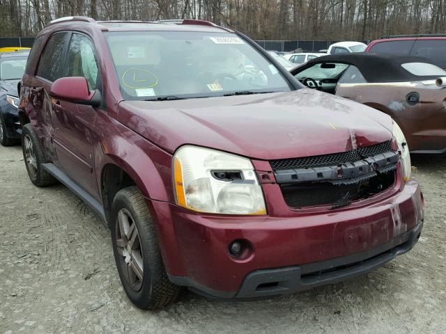 2CNDL43F486004387 - 2008 CHEVROLET EQUINOX LT RED photo 1