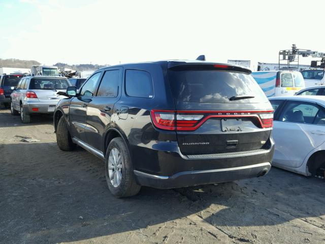 1C4RDHAG6FC201866 - 2015 DODGE DURANGO SX BLACK photo 3