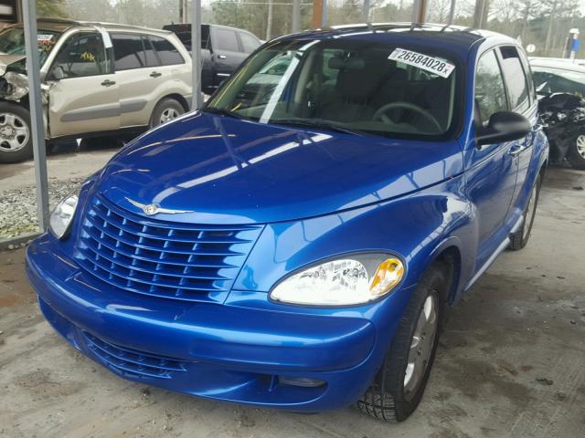 3C4FY58B54T256536 - 2004 CHRYSLER PT CRUISER BLUE photo 2