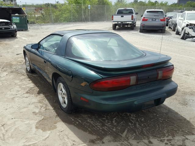 2G2FS22K9V2213764 - 1997 PONTIAC FIREBIRD GREEN photo 3