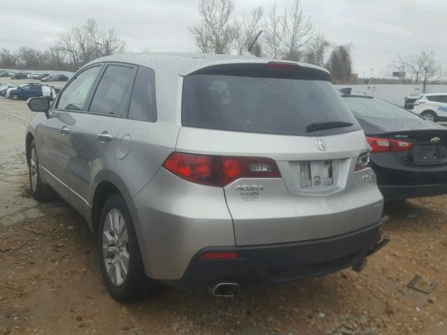 5J8TB1H50BA007588 - 2011 ACURA RDX TECHNO SILVER photo 3