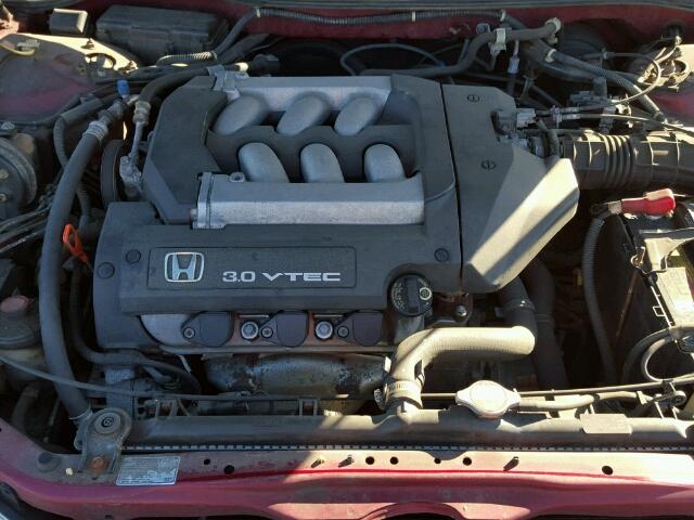 1HGCG16531A055993 - 2001 HONDA ACCORD EX RED photo 7