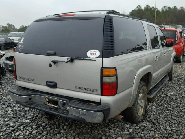 1GNEC16Z94J151340 - 2004 CHEVROLET SUBURBAN C TAN photo 4