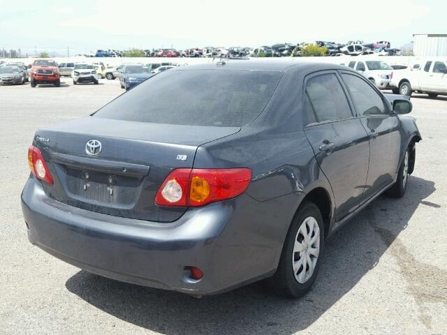 1NXBU4EE9AZ217576 - 2010 TOYOTA COROLLA CHARCOAL photo 4