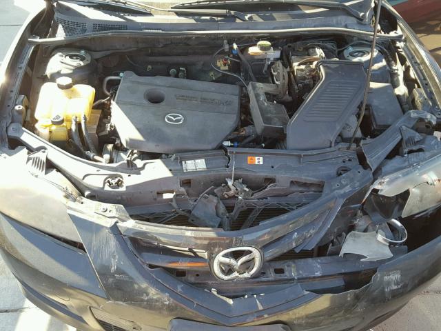 JM1BK323281175044 - 2008 MAZDA 3 S BLACK photo 7