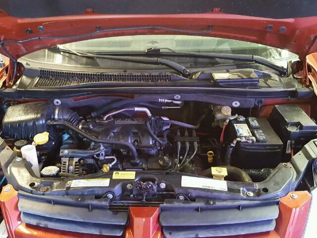 2D8HN44H68R702662 - 2008 DODGE GRAND CARA ORANGE photo 7