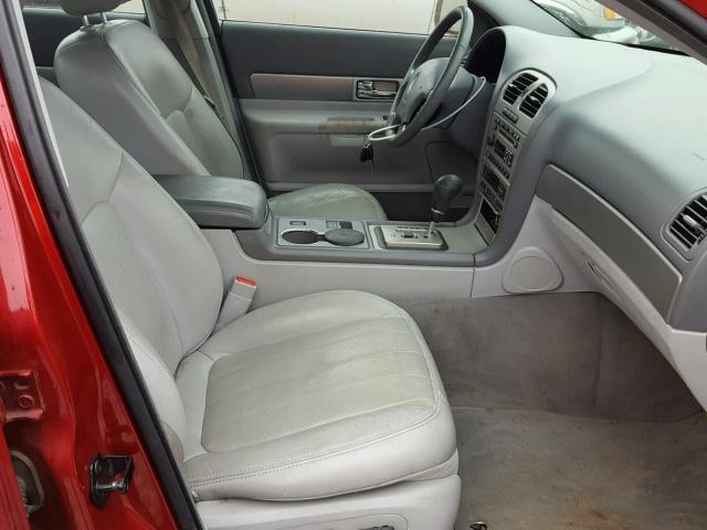 1LNHM87A55Y670331 - 2005 LINCOLN LS RED photo 5