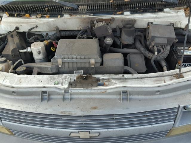 1GCDM19X23B122959 - 2003 CHEVROLET ASTRO WHITE photo 7