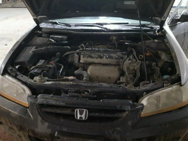 1HGCG32711A009601 - 2001 HONDA ACCORD EX BLACK photo 7