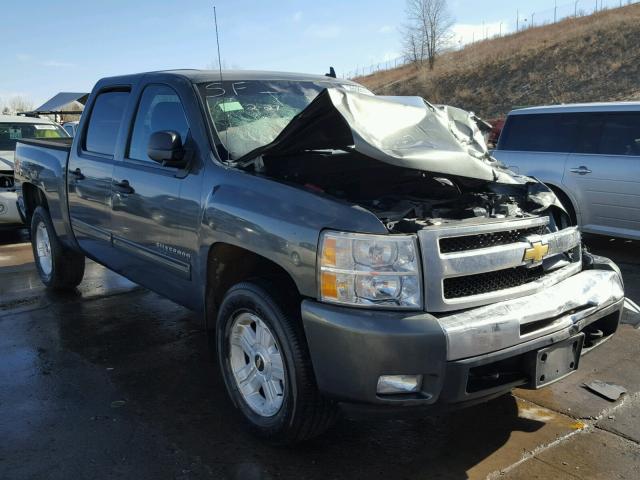 3GCPKSE38BG296603 - 2011 CHEVROLET SILVERADO GRAY photo 1