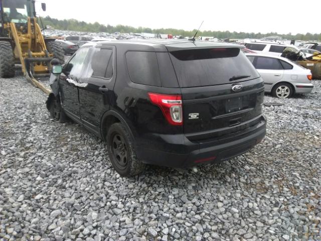 1FM5K8AR2EGA64997 - 2014 FORD EXPLORER P BLACK photo 4