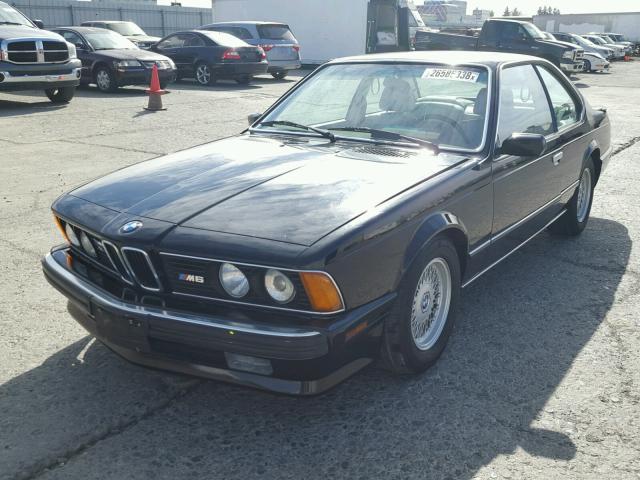 WBAEE1415J2561068 - 1988 BMW M6 BLACK photo 2