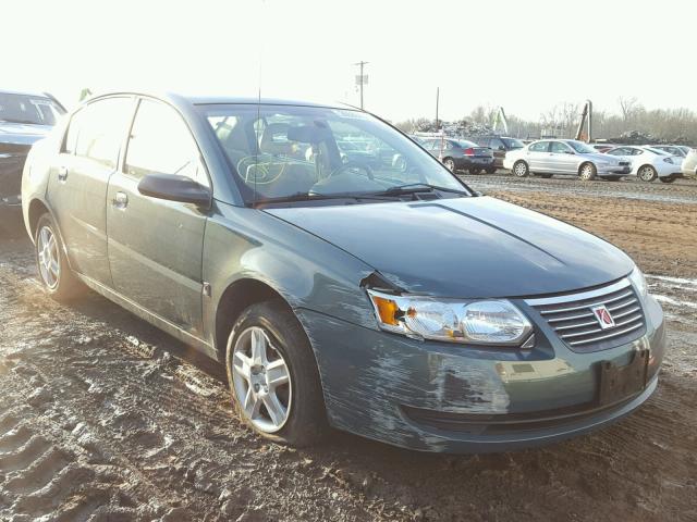 1G8AJ58F37Z169338 - 2007 SATURN ION LEVEL GREEN photo 1