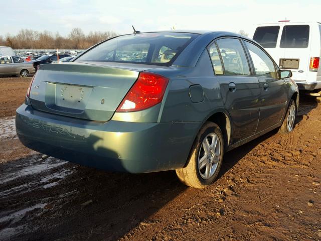 1G8AJ58F37Z169338 - 2007 SATURN ION LEVEL GREEN photo 4