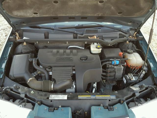 1G8AJ58F37Z169338 - 2007 SATURN ION LEVEL GREEN photo 7