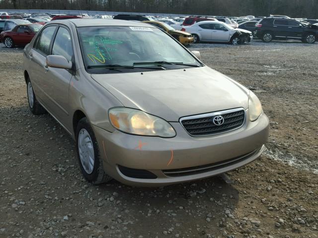 1NXBR32E77Z876328 - 2007 TOYOTA COROLLA CE BEIGE photo 1