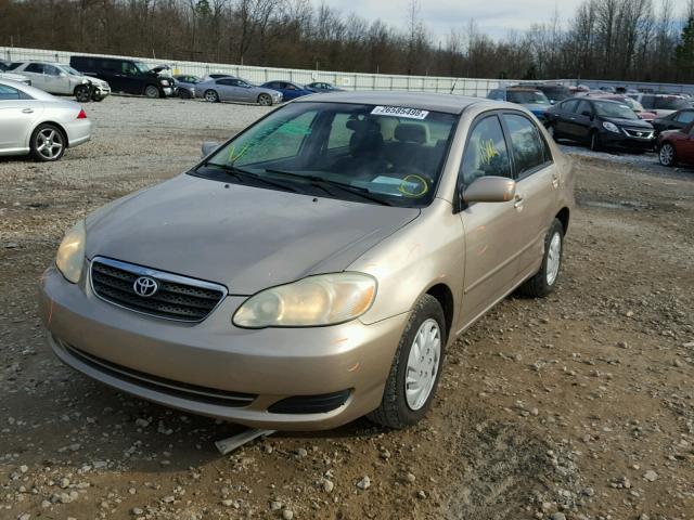 1NXBR32E77Z876328 - 2007 TOYOTA COROLLA CE BEIGE photo 2