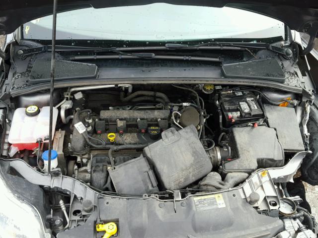 1FADP3F27DL220088 - 2013 FORD FOCUS SE GRAY photo 7