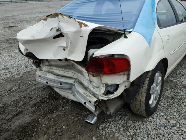 1B3EJ56UX1N584536 - 2001 DODGE STRATUS ES WHITE photo 9