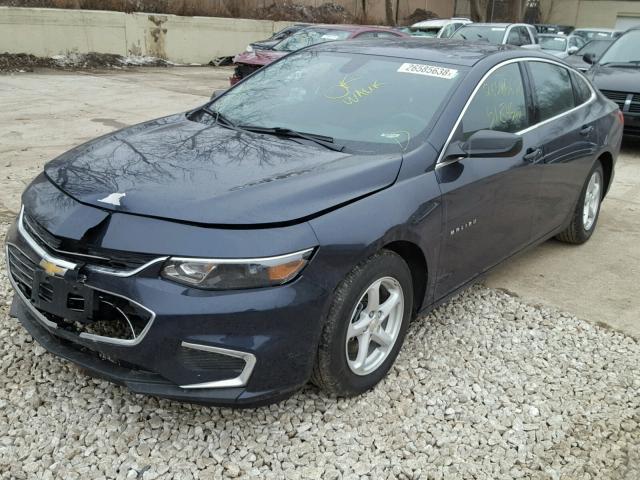 1G1ZB5ST8GF305378 - 2016 CHEVROLET MALIBU LS ლურჯი ფოტო 2