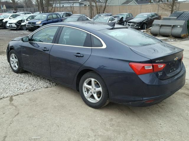 1G1ZB5ST8GF305378 - 2016 CHEVROLET MALIBU LS ლურჯი ფოტო 3