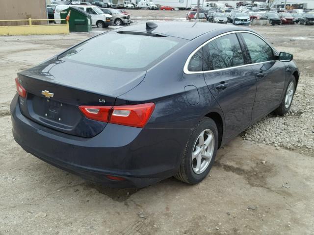 1G1ZB5ST8GF305378 - 2016 CHEVROLET MALIBU LS ლურჯი ფოტო 4