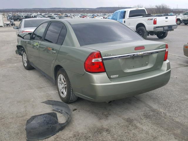 1G1ZS51FX6F271387 - 2006 CHEVROLET MALIBU LS GREEN photo 3