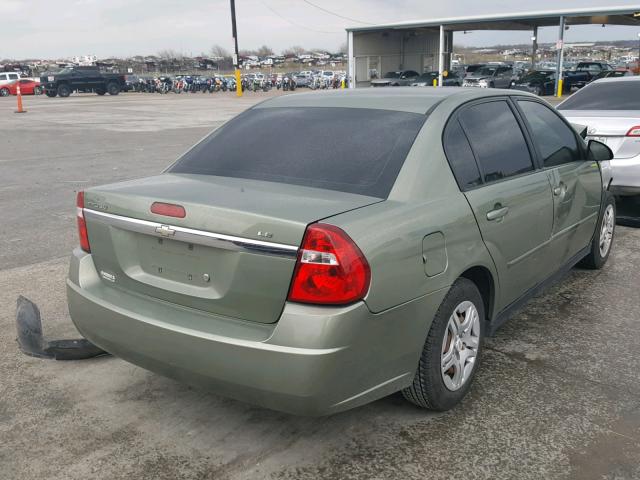 1G1ZS51FX6F271387 - 2006 CHEVROLET MALIBU LS GREEN photo 4