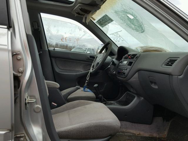 JHMEJ8544VS002499 - 1997 HONDA CIVIC EX Gümüş foto 5