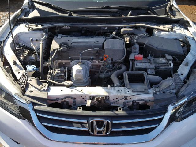 1HGCR2F8XFA126267 - 2015 HONDA ACCORD EXL WHITE photo 7