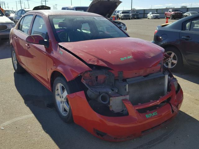 1G1AL55F467819141 - 2006 CHEVROLET COBALT LT RED photo 1