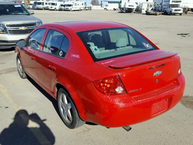 1G1AL55F467819141 - 2006 CHEVROLET COBALT LT RED photo 3