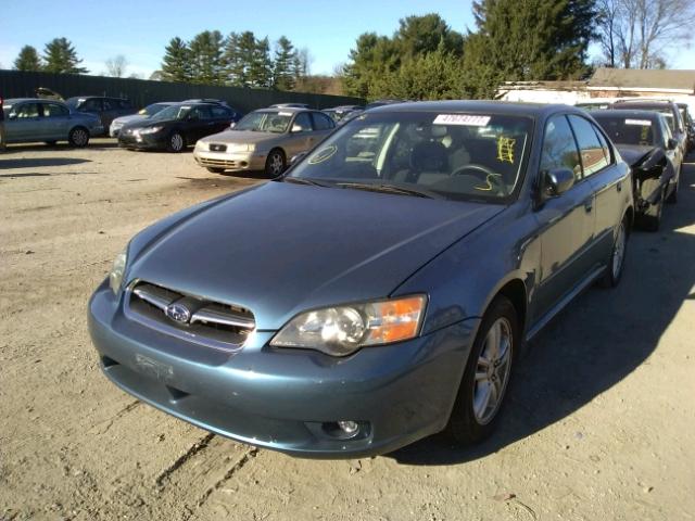 4S3BL616257223046 - 2005 SUBARU LEGACY 2.5 BLUE photo 2