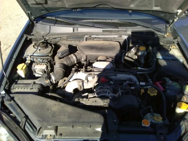 4S3BL616257223046 - 2005 SUBARU LEGACY 2.5 BLUE photo 7