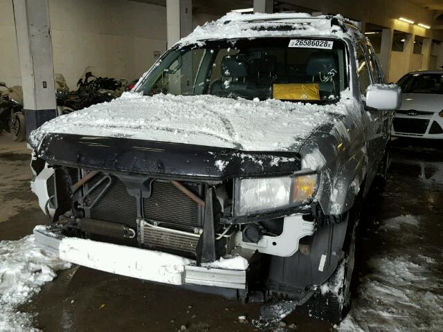 2HJYK16536H515130 - 2006 HONDA RIDGELINE SILVER photo 2