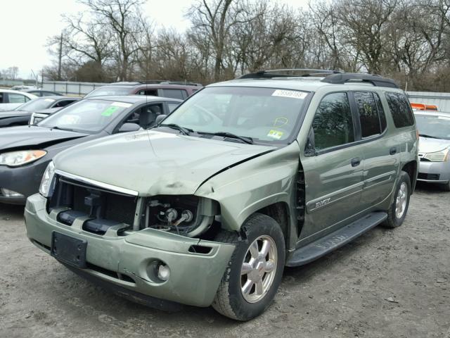 1GKES16S846137161 - 2004 GMC ENVOY XL GREEN photo 2