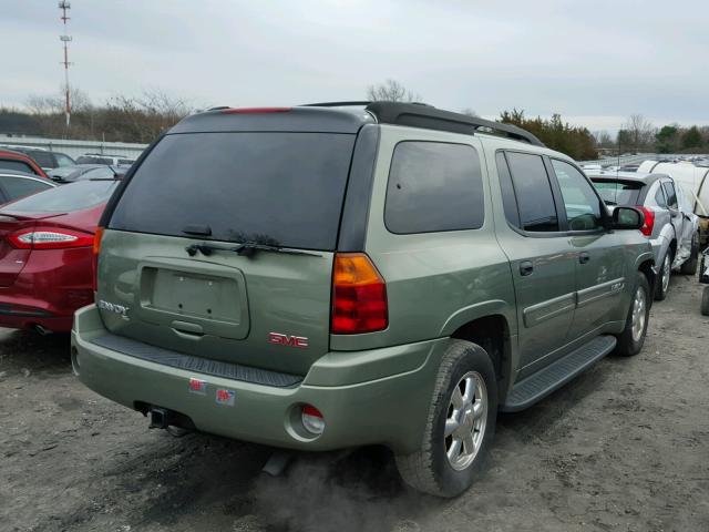 1GKES16S846137161 - 2004 GMC ENVOY XL GREEN photo 4