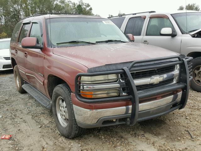 1GNEC13T6YJ154458 - 2000 CHEVROLET TAHOE C150 RED photo 1