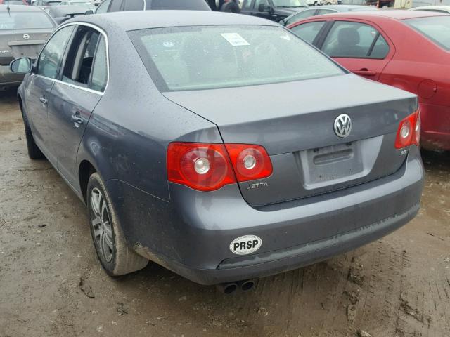 3VWRF71K06M701509 - 2006 VOLKSWAGEN JETTA 2.5 GRAY photo 3