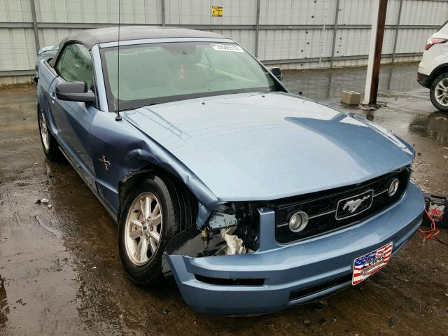 1ZVFT84N465229201 - 2006 FORD MUSTANG BLUE photo 1