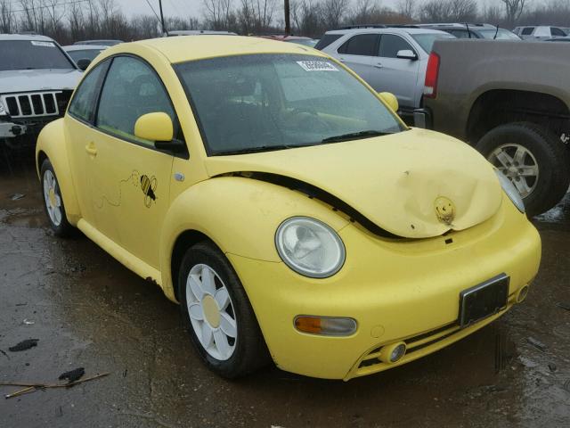 3VWCA21C0YM479346 - 2000 VOLKSWAGEN NEW BEETLE YELLOW photo 1