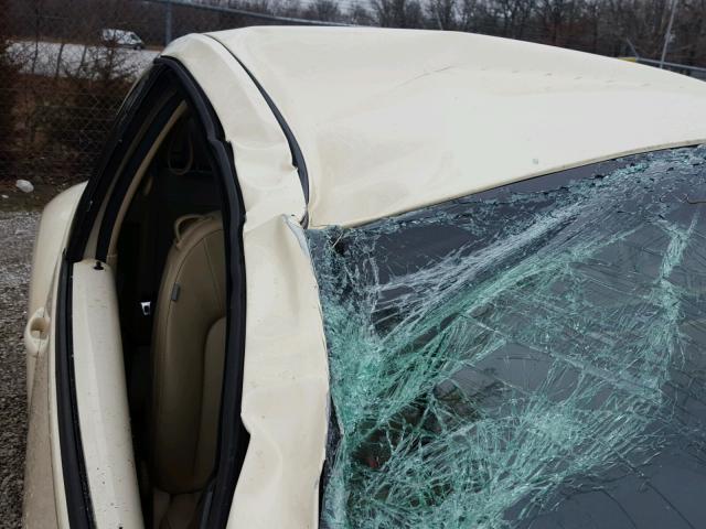 3VWPW31C17M518405 - 2007 VOLKSWAGEN NEW BEETLE CREAM photo 9