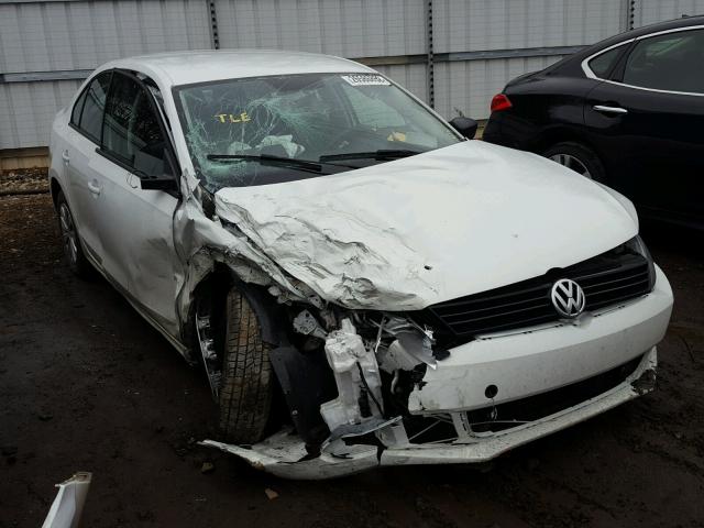 3VW1K7AJ4EM323094 - 2014 VOLKSWAGEN JETTA BASE Սպիտակ լուսանկար 1