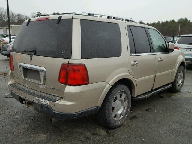 5LMFU28596LJ15450 - 2006 LINCOLN NAVIGATOR TAN photo 4