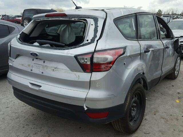 1FMCU0F7XHUC33941 - 2017 FORD ESCAPE S SILVER photo 4