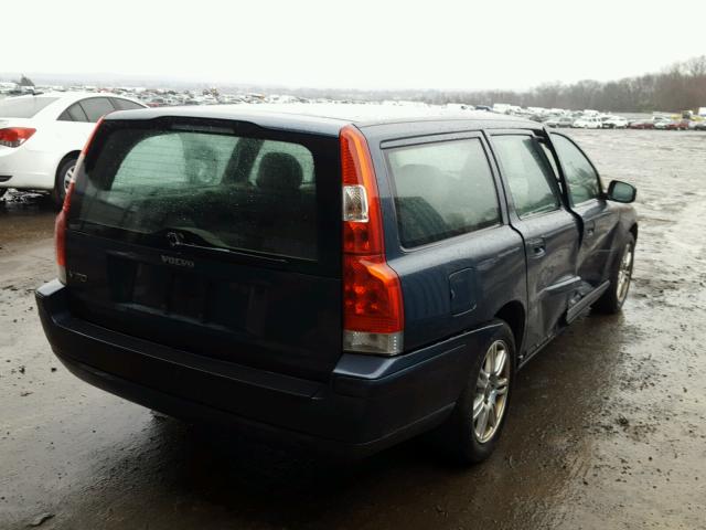 YV1SW612871660229 - 2007 VOLVO V70 BLUE photo 4