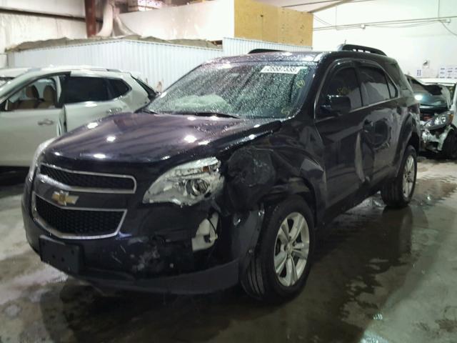 2GNFLFEK5F6102366 - 2015 CHEVROLET EQUINOX LT BLACK photo 2